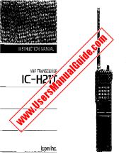Visualizza IC-H21T pdf Utente/proprietari/manuale di istruzioni