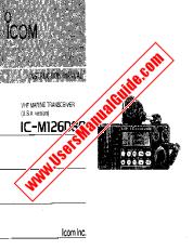 Ver IC-M126DSC pdf Usuario / Propietarios / Manual de instrucciones