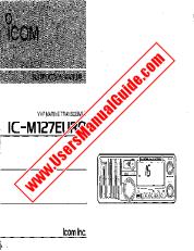 View IC-M127EURO pdf User/Owners/Instruction Manual