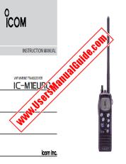 View IC-M1 EURO V pdf User/Owners/Instruction Manual