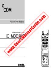 View IC-M3 EURO pdf User/Owners/Instruction Manual