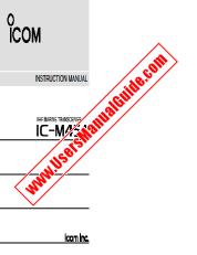 Ver IC-M45A pdf Usuario / Propietarios / Manual de instrucciones