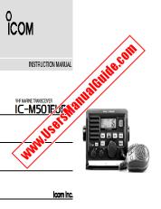 View IC-M501 EURO pdf User/Owners/Instruction Manual