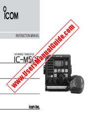 Voir IC-M503 pdf Utilisateur / Propriétaires / Manuel d'instructions