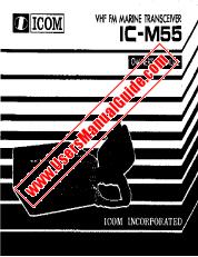 Ansicht IC-M55 pdf Benutzer / Besitzer / Bedienungsanleitung