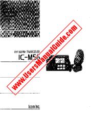 Vezi IC-M56 pdf Utilizator / Proprietarii / Manual de utilizare