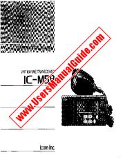 Vezi IC-M58 pdf Utilizator / Proprietarii / Manual de utilizare
