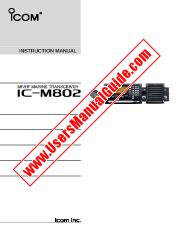 Voir IC-M802 pdf Utilisateur / Propriétaires / Manuel d'instructions