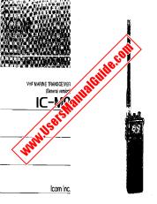 Ver IC-M9 pdf Usuario / Propietarios / Manual de instrucciones