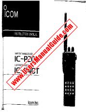 Voir IC-P2CT pdf Utilisateur / Propriétaires / Manuel d'instructions