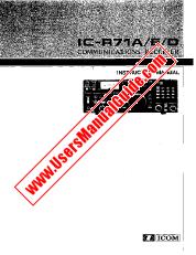View ICR71E pdf User/Owners/Instruction Manual