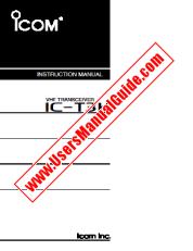 Ver IC-T3H pdf Usuario / Propietarios / Manual de instrucciones