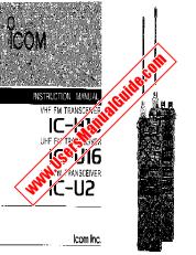Ver IC-U2 pdf Usuario / Propietarios / Manual de instrucciones