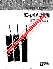 View IC-u4E pdf User/Owners/Instruction Manual