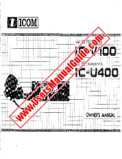 Voir ICU400 pdf Utilisateur / Propriétaires / Manuel d'instructions