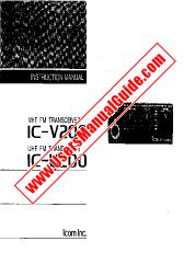 View IC-U200 pdf User/Owners/Instruction Manual