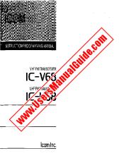 Voir IC-U68 pdf Utilisateur / Propriétaires / Manuel d'instructions