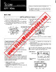 Ver UT106 pdf Usuario / Propietarios / Manual de instrucciones