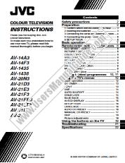 Visualizza AV-21F3 pdf Manuale di istruzioni