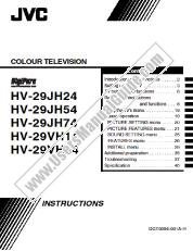 Visualizza HV-29WH24/E pdf Manuale di istruzioni
