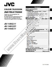 Visualizza AV-14UG11/Y pdf Manuale di istruzioni
