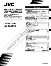 Visualizza AV-16KG11/Y pdf Manuale di istruzioni