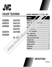 Visualizza AV-17V214/V pdf Manuale di istruzioni