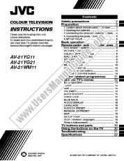 Visualizza AV-21YG11/G pdf Manuale di istruzioni