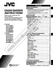 Visualizza AV-29VX71/S pdf Manuale di istruzioni