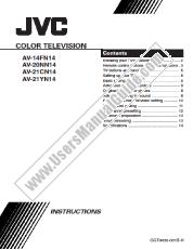 Visualizza AV-21CN14/P pdf Manuale di istruzioni