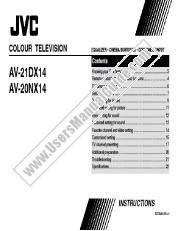 Visualizza AV-21DX14 pdf Manuale di istruzioni