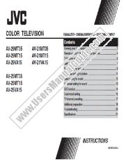 Visualizza AV-29VA15/P pdf Manuale di istruzioni