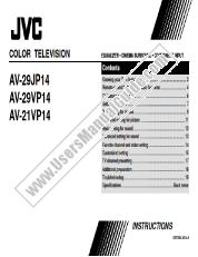 Ansicht AV-29VP14/T pdf Bedienungsanleitung