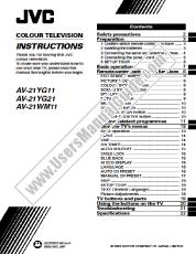 Visualizza AV-21WM11/A pdf Manuale di istruzioni