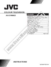 Visualizza AV-21WMG5/G pdf Manuale di istruzioni