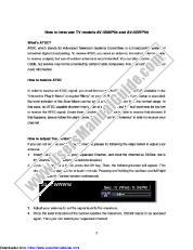 Ansicht AV-56WP94/HA pdf Anleitung zur optimalen Verwendung