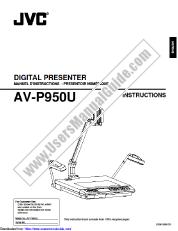 Ansicht AV-P950U/E pdf Anleitungsbuch für NTSC