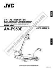 View AV-P950U/E pdf Instruction Book for PAL