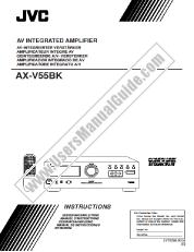 Ansicht AX-V55BK pdf Anleitung