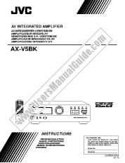 View AX-V5BK pdf Instructions - Deutsch, Français, Nederlands, Español,  Italiano,