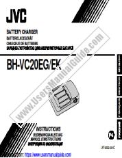 View BH-VC20EG pdf Instructions - English, Deutsch, Français, Russian