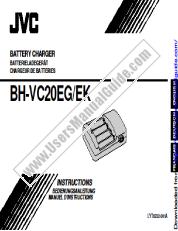View BH-VC20EG pdf Instructions - English, Deutsch, Français