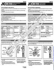 Voir GR-DVM1 pdf Instructions d'utilisation prolongée de la batterie