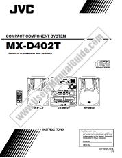 View MX-D402TJ pdf Instructions