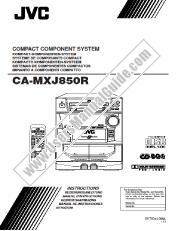 View CA-MXJ850R pdf Instructions