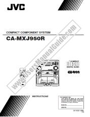 View CA-MXJ950RB pdf Instructions