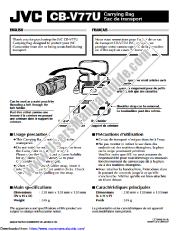View CB-V77U pdf Instructions