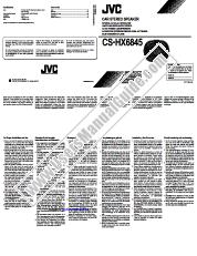 View CS-HX6845AU pdf Instruction Manual