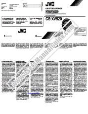 View CS-XV520 pdf Instruction Manual