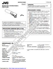 Voir CU-V10U pdf Instructions - Espagnol